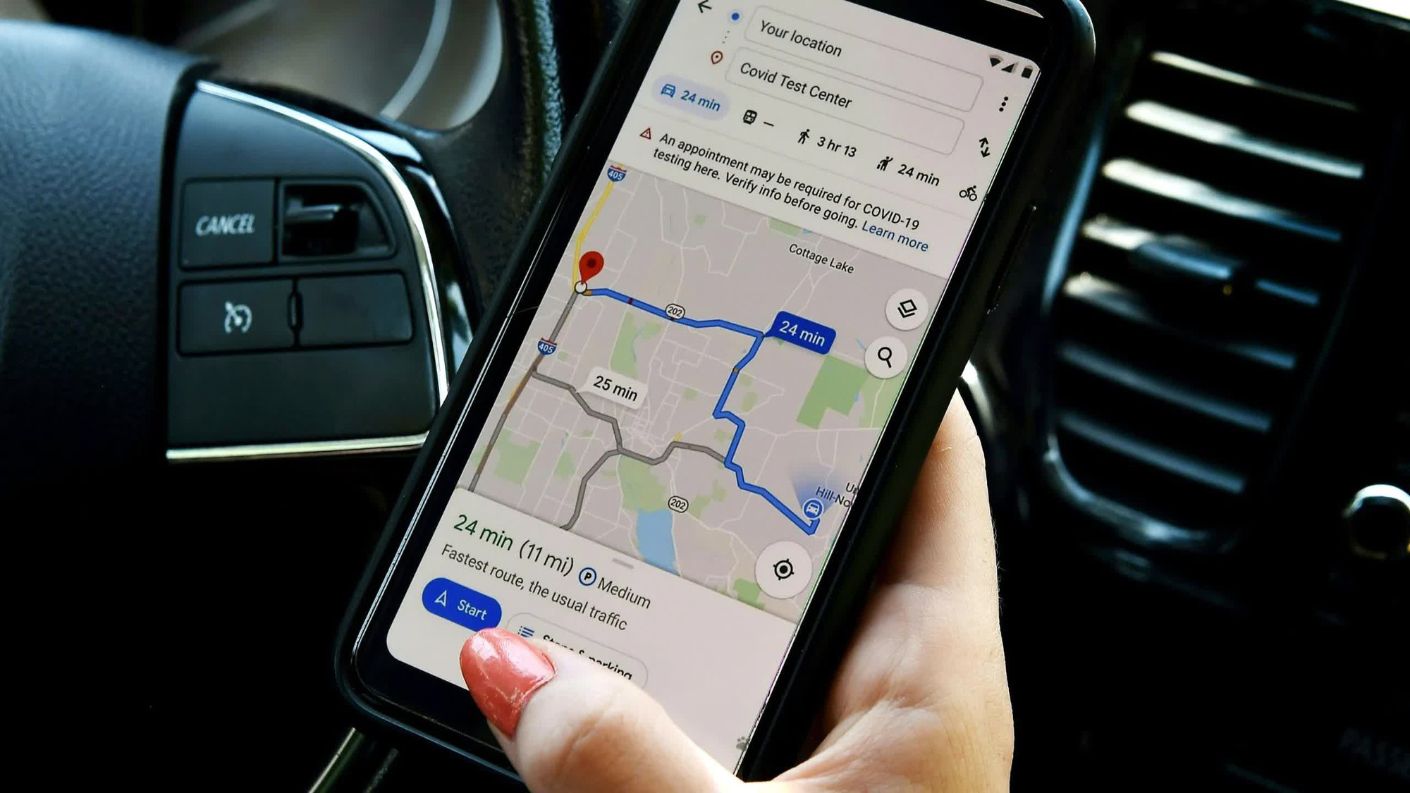 Các cử chỉ đơn giản giúp Google Maps dễ dùng hơn - Ảnh 1.