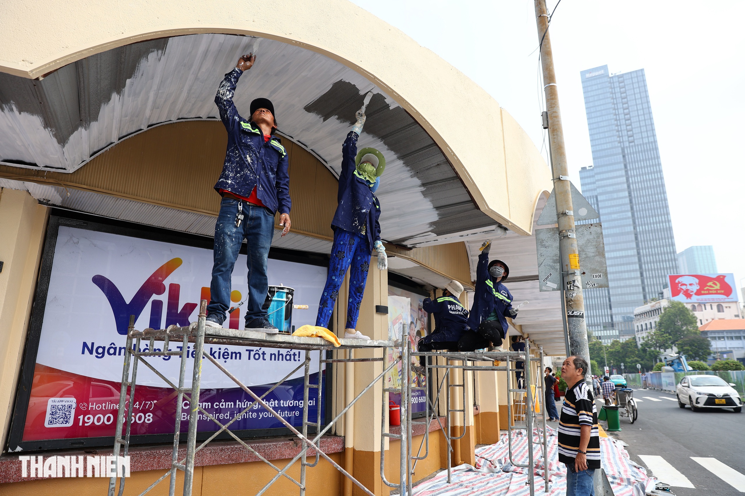 Chợ Bến Th&agrave;nh đang &lsquo;thay &aacute;o mới&rsquo; chuẩn bị đ&oacute;n Tết B&iacute;nh Ngọ sắp đến - Ảnh 3.