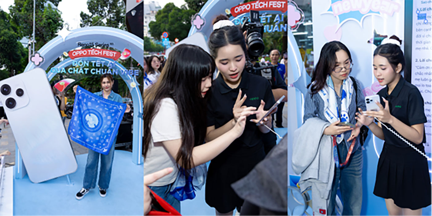 OPPO Reno15 Series cùng Neko Lê và fan khuấy động Tếch Bus giữa trung tâm TP.HCM - Ảnh 2.