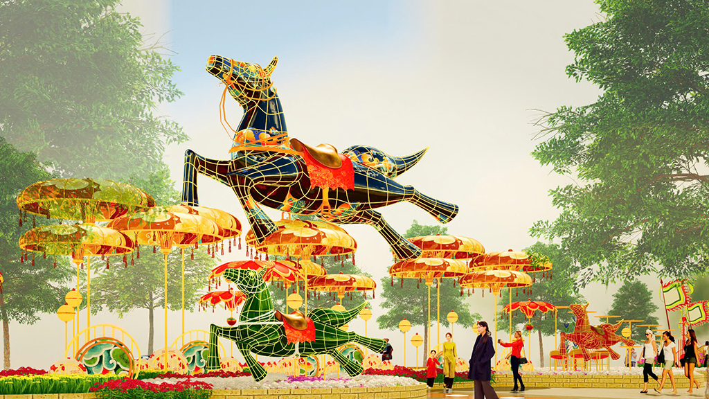 Đường hoa xứng tầm siêu đô thị quốc tế- Ảnh 2.