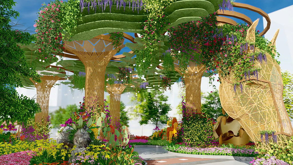 Đường hoa xứng tầm siêu đô thị quốc tế- Ảnh 6.