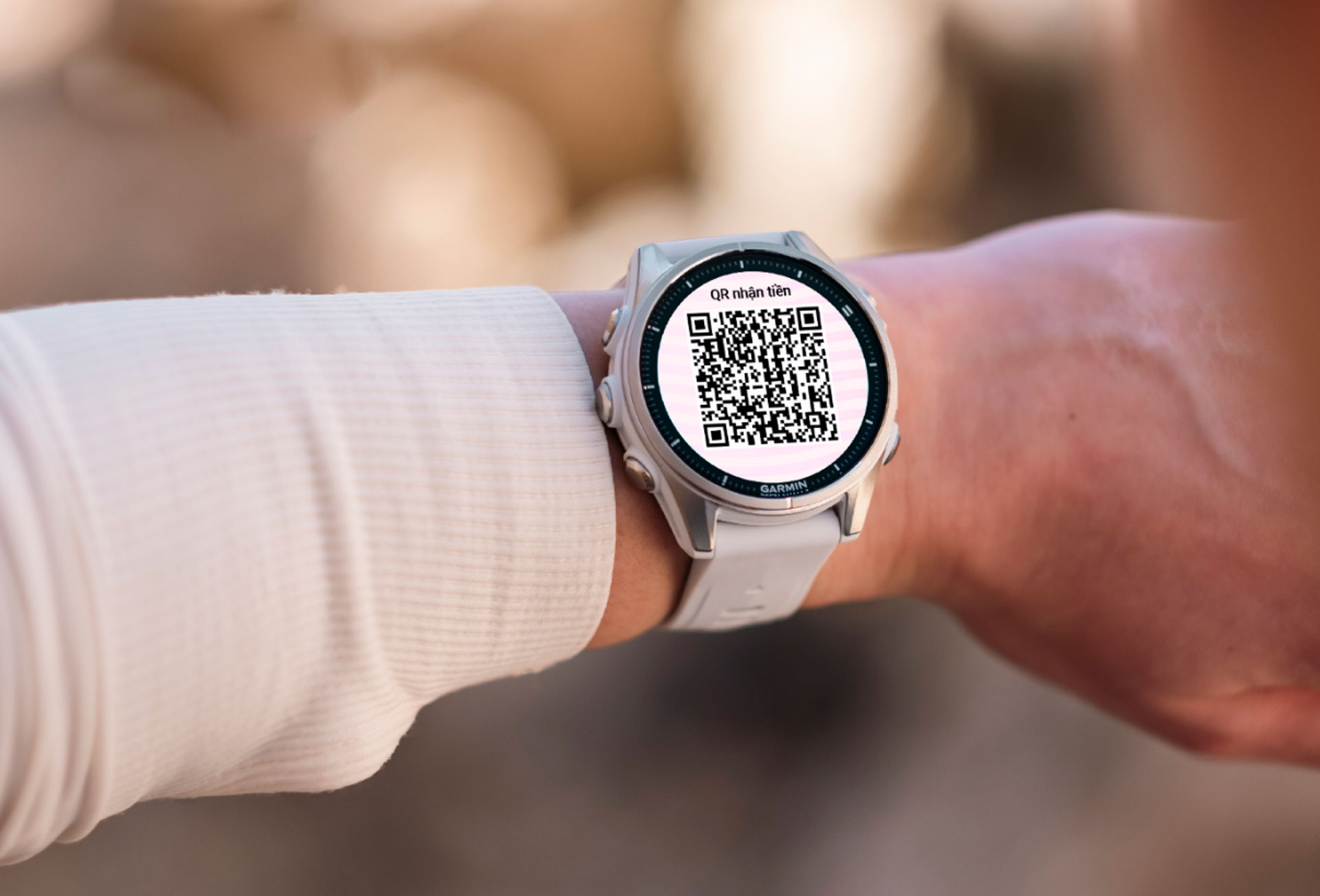 Người dùng Việt Nam đã có thể thanh toán bằng MoMo trên đồng hồ Garmin - Ảnh 1.