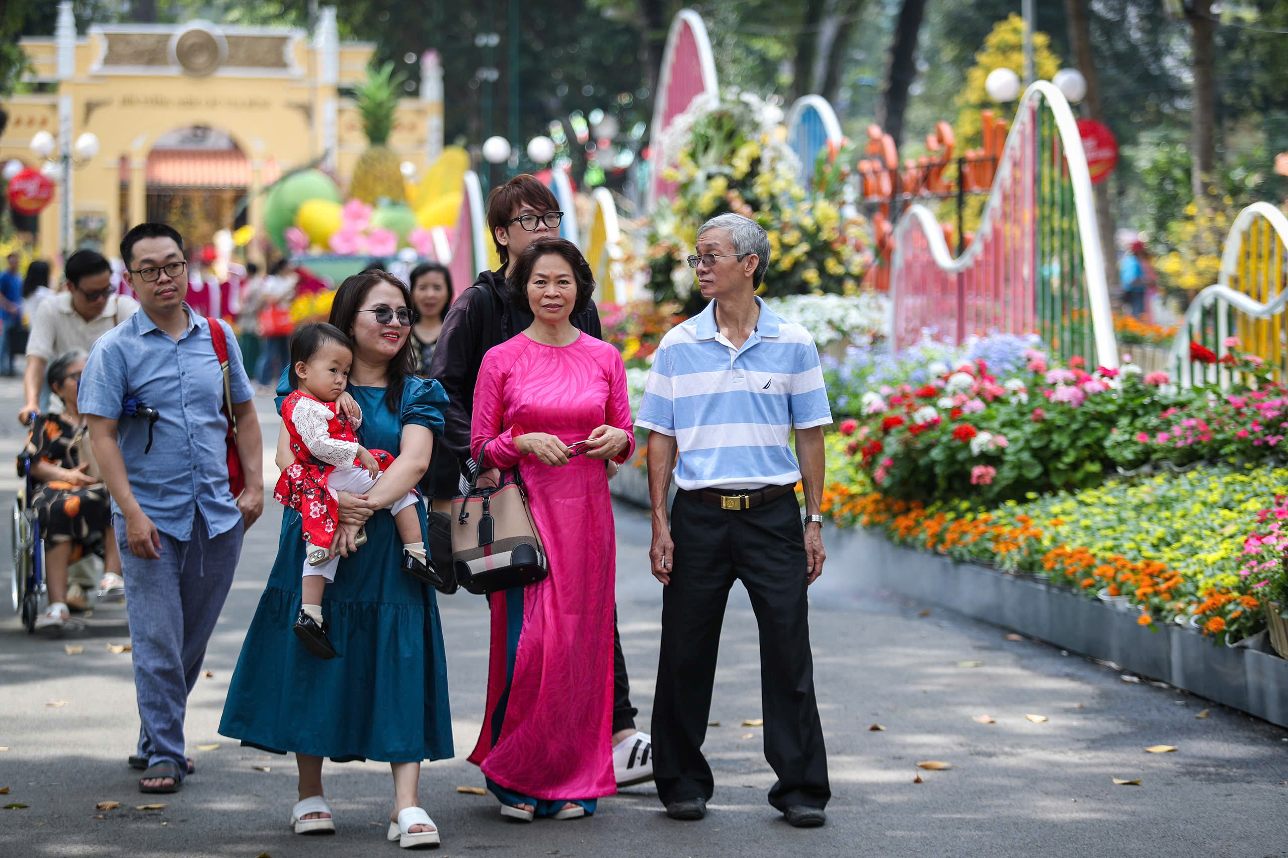 Hội hoa xuân ở TP.HCM rộn ràng chưa từng có- Ảnh 2.