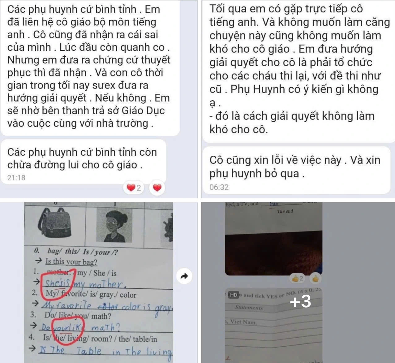 Giáo viên bị tố sửa bài thi, thêm nét chữ làm sai đáp án của học sinh- Ảnh 2.