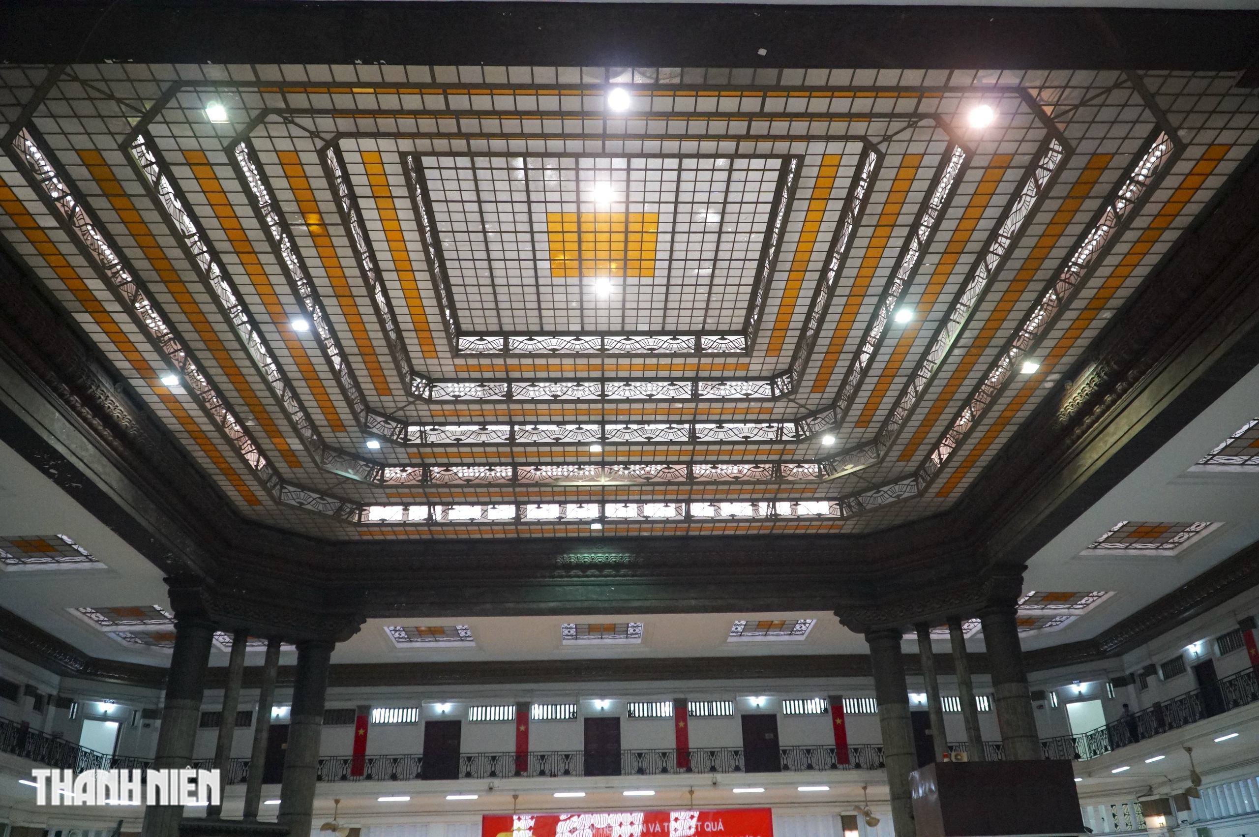 Kiến tr&uacute;c cổ b&ecirc;n trong mặt tiền Ng&acirc;n h&agrave;ng Nh&agrave; nước ở TP.HCM &iacute;t người biết - Ảnh 9.