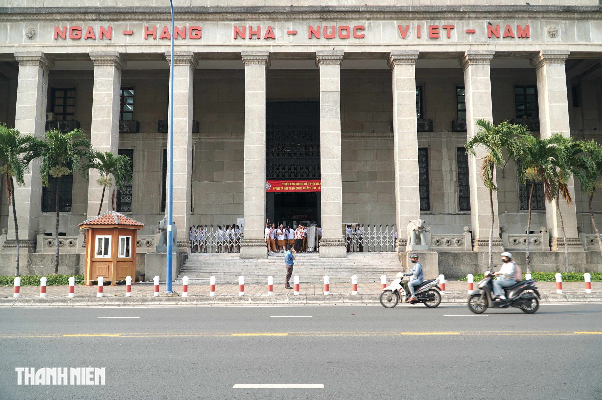 Kiến tr&uacute;c cổ b&ecirc;n trong mặt tiền Ng&acirc;n h&agrave;ng Nh&agrave; nước ở TP.HCM &iacute;t người biết - Ảnh 1.