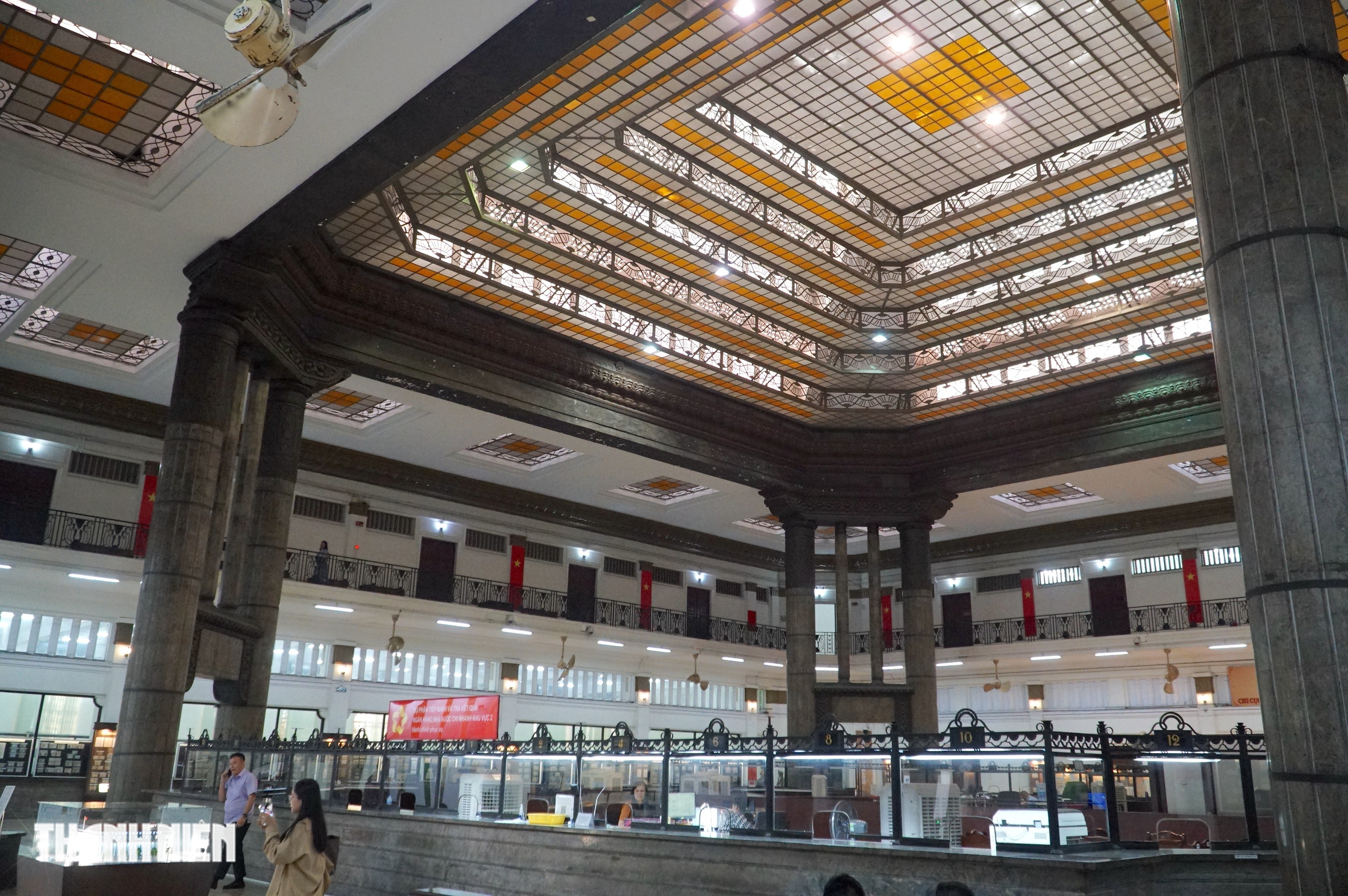 Kiến tr&uacute;c cổ b&ecirc;n trong mặt tiền Ng&acirc;n h&agrave;ng Nh&agrave; nước ở TP.HCM &iacute;t người biết - Ảnh 8.