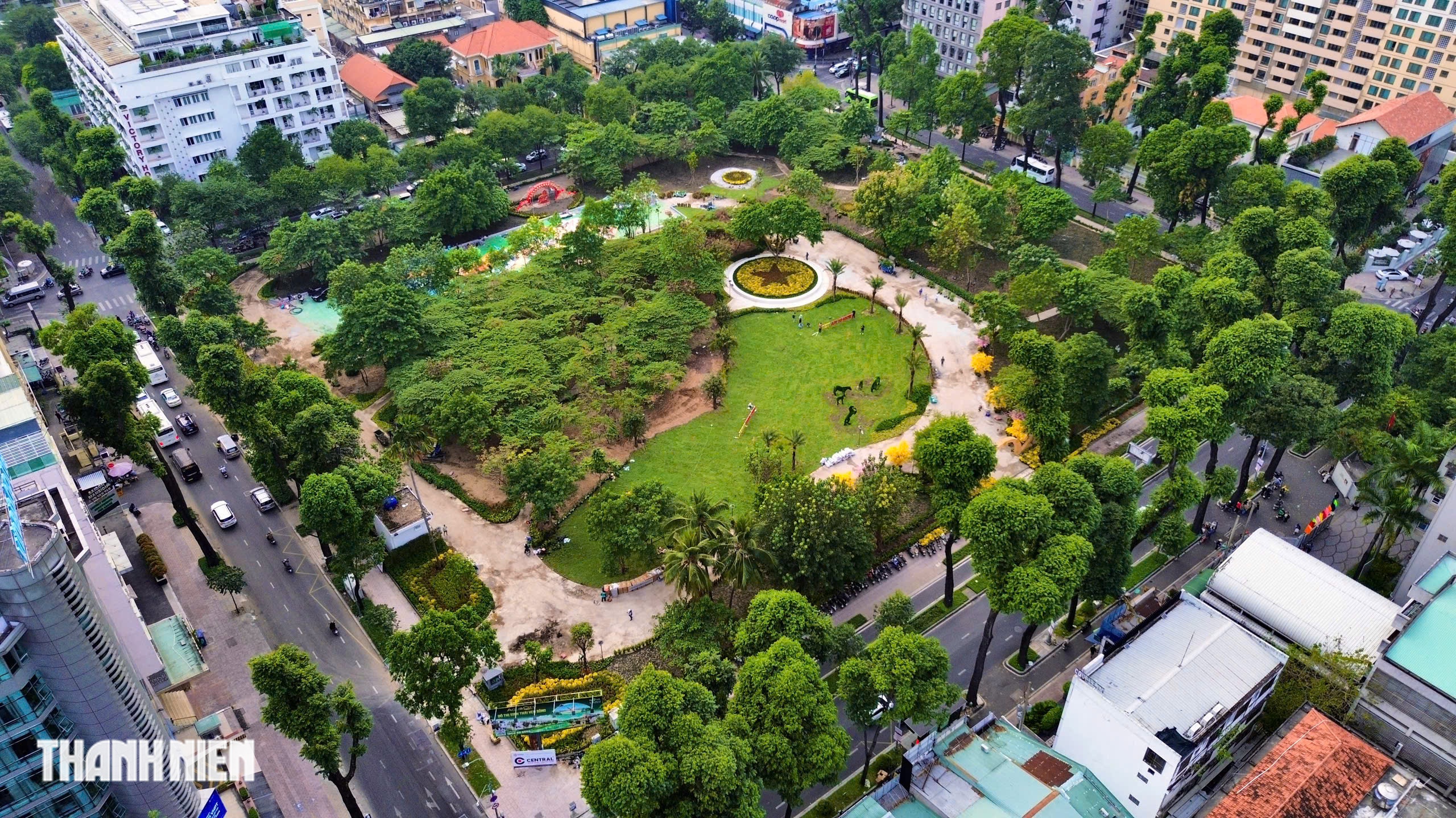 Cận cảnh khu ‘đất vàng’ thành công viên ở TP.HCM, mở cửa đón người dân chiều nay- Ảnh 2.