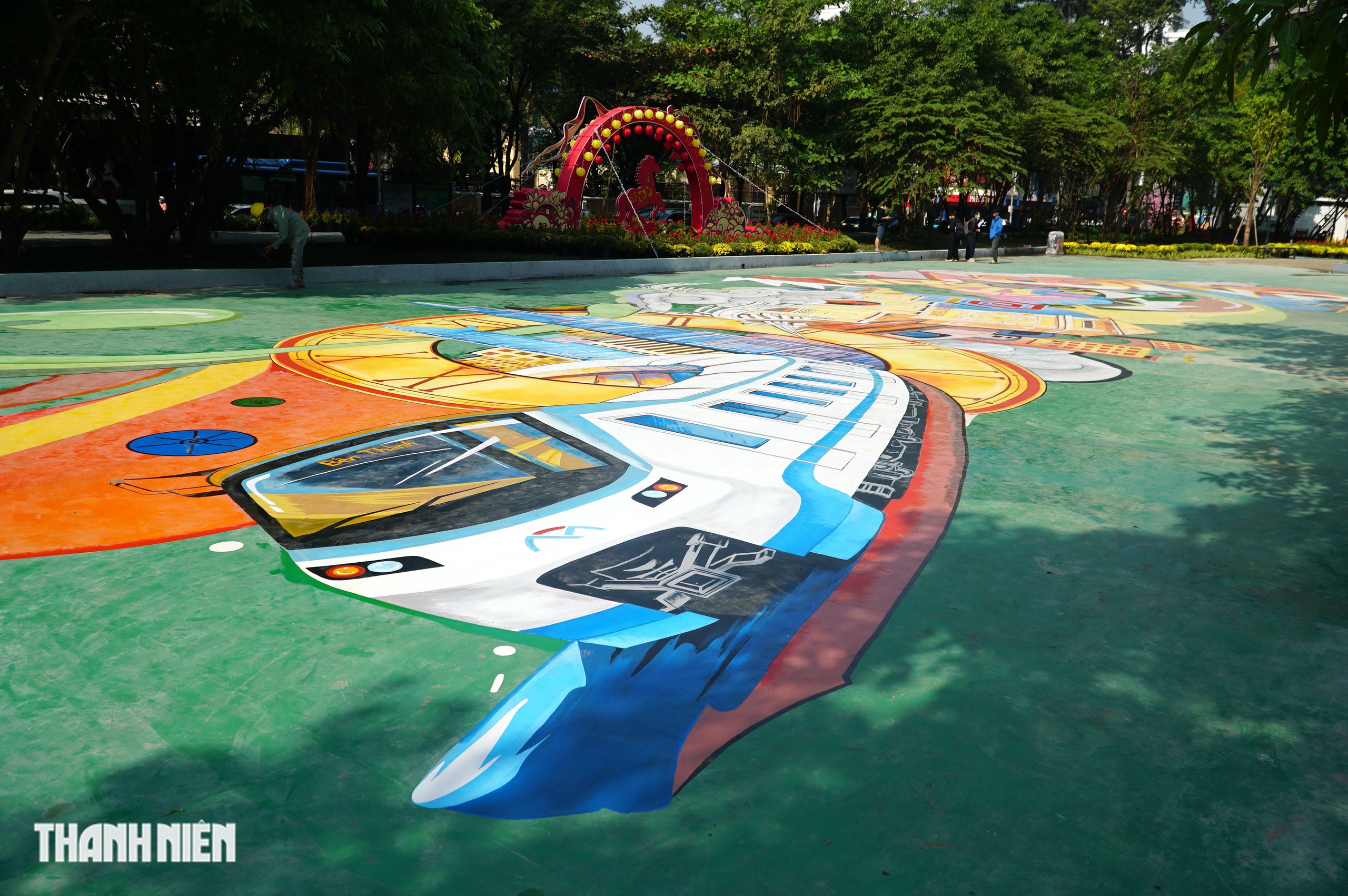 Cận cảnh khu ‘đất vàng’ thành công viên ở TP.HCM, mở cửa đón người dân chiều nay- Ảnh 9.