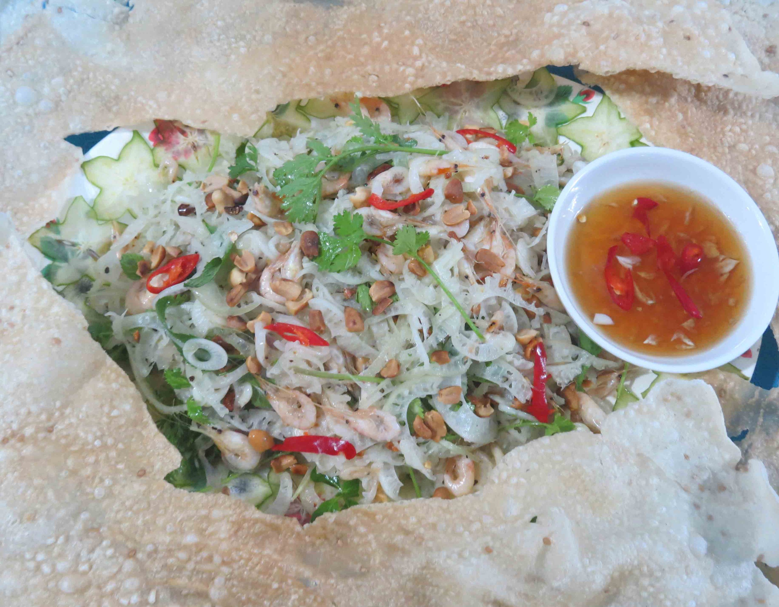 Hương vị quê hương: Gỏi tép làng quê - Ảnh 1.