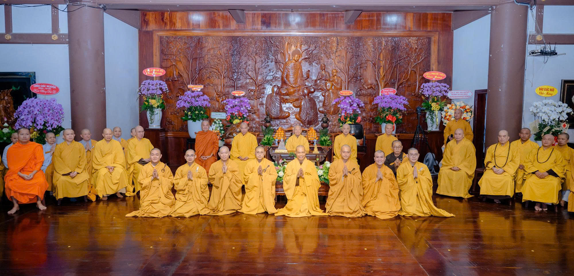 Trưởng l&atilde;o h&ograve;a thượng Th&iacute;ch Thiện Nhơn dự lễ kỷ niệm 120 năm tu viện Kh&aacute;nh An - Ảnh 5.