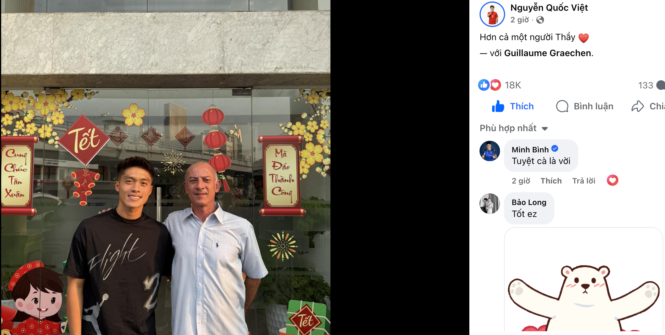 Dàn người hùng Nutifood của U.23 Việt Nam tri ân HLV Giôm: 'Hơn cả một người thầy'- Ảnh 2.