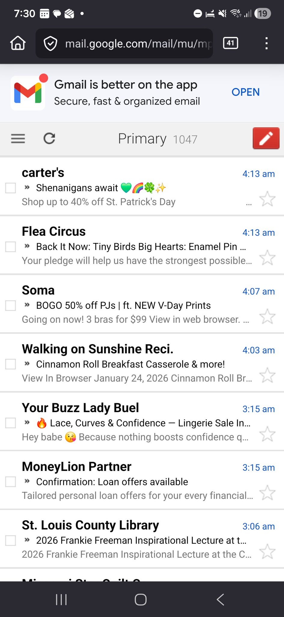 Sự cố hy hữu khiến Gmail ngập trong email rác và quảng cáo - Ảnh 1.