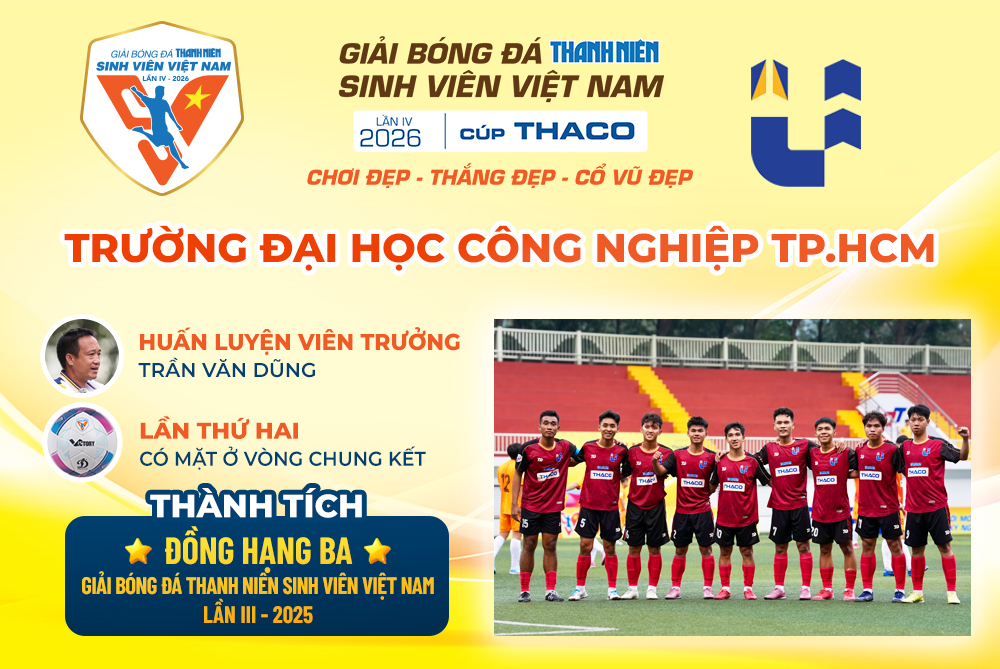 X&aacute;c định 12 đội v&agrave;o VCK giải b&oacute;ng đ&aacute; Thanh Ni&ecirc;n sinh vi&ecirc;n Việt Nam 2026- Ảnh 8.