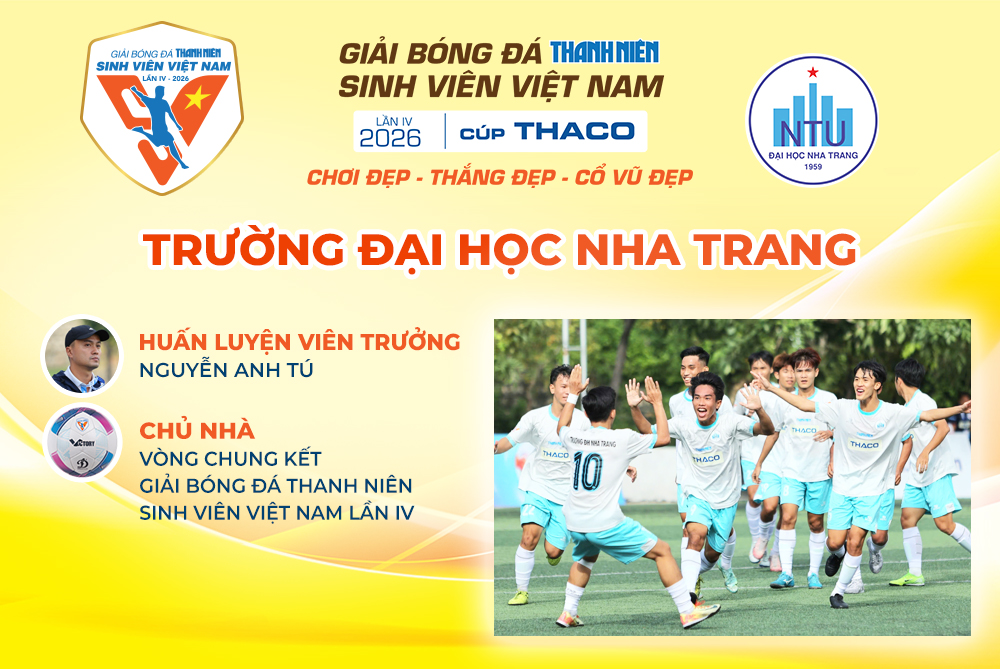 X&aacute;c định 12 đội v&agrave;o VCK giải b&oacute;ng đ&aacute; Thanh Ni&ecirc;n sinh vi&ecirc;n Việt Nam 2026- Ảnh 1.