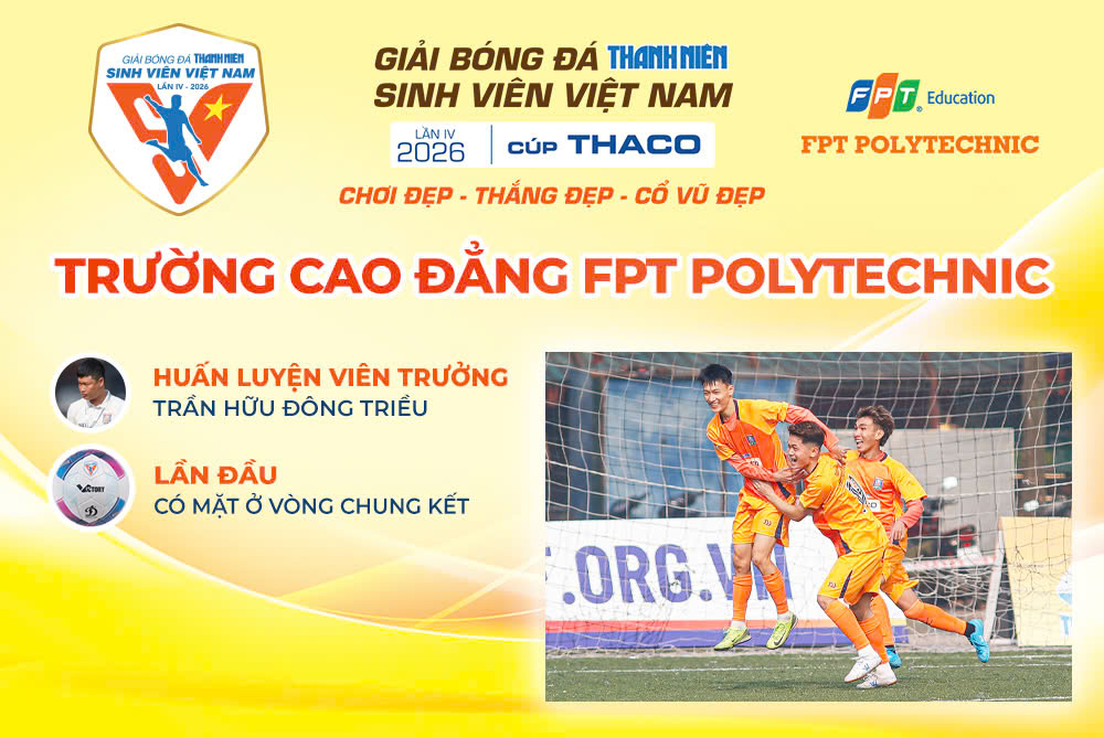 X&aacute;c định 12 đội v&agrave;o VCK giải b&oacute;ng đ&aacute; Thanh Ni&ecirc;n sinh vi&ecirc;n Việt Nam 2026- Ảnh 4.