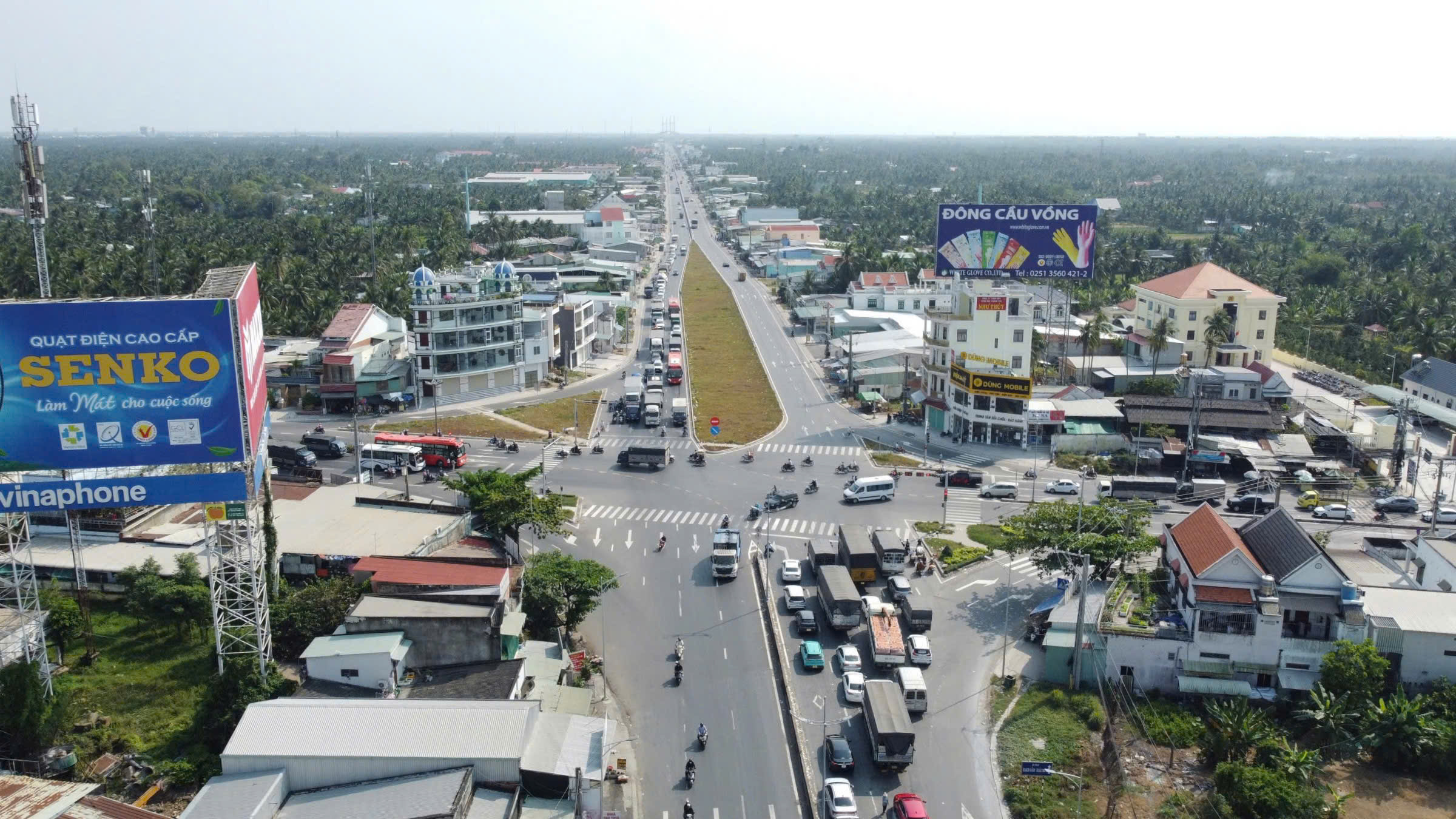X&acirc;y cầu vượt ng&atilde; tư Đồng T&acirc;m để giảm &ugrave;n tắc 'cửa ng&otilde;' cầu Rạch Miễu 2- Ảnh 1.