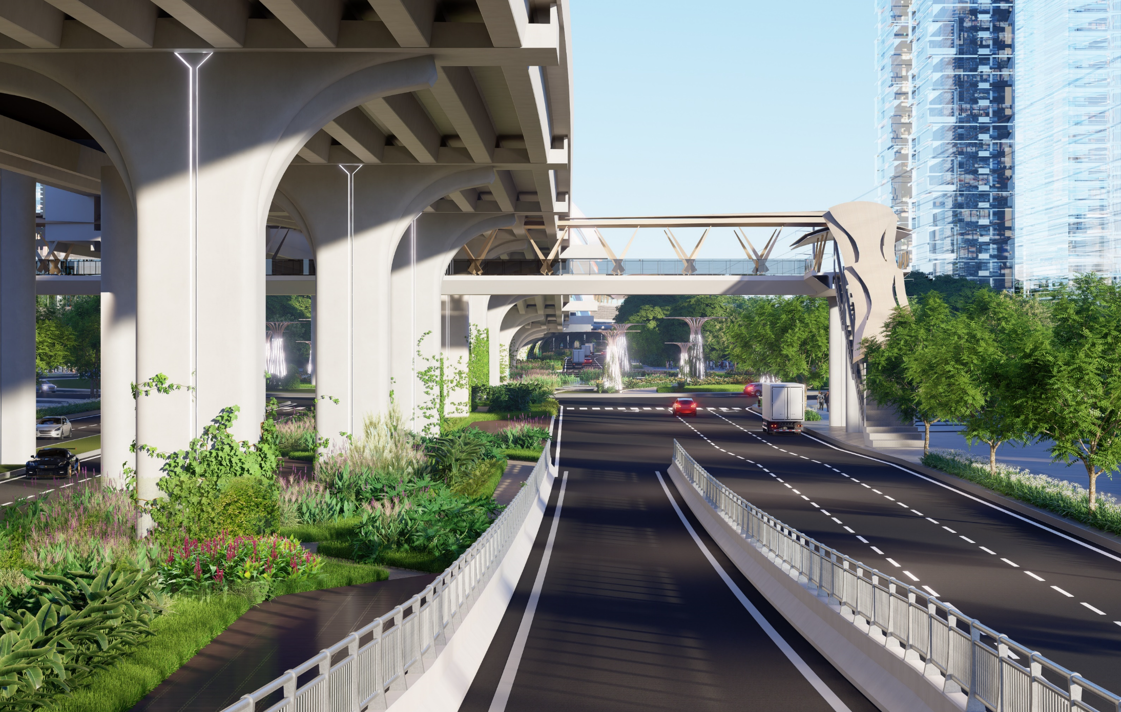 Khu Nam TP.HCM sắp có đường trên cao 'đẹp như mơ' nối thẳng vào trung tâm- Ảnh 7. Khu Nam TP.HCM sắp có đường trên cao 'đẹp như mơ' nối thẳng vào trung tâm- Ảnh 7.