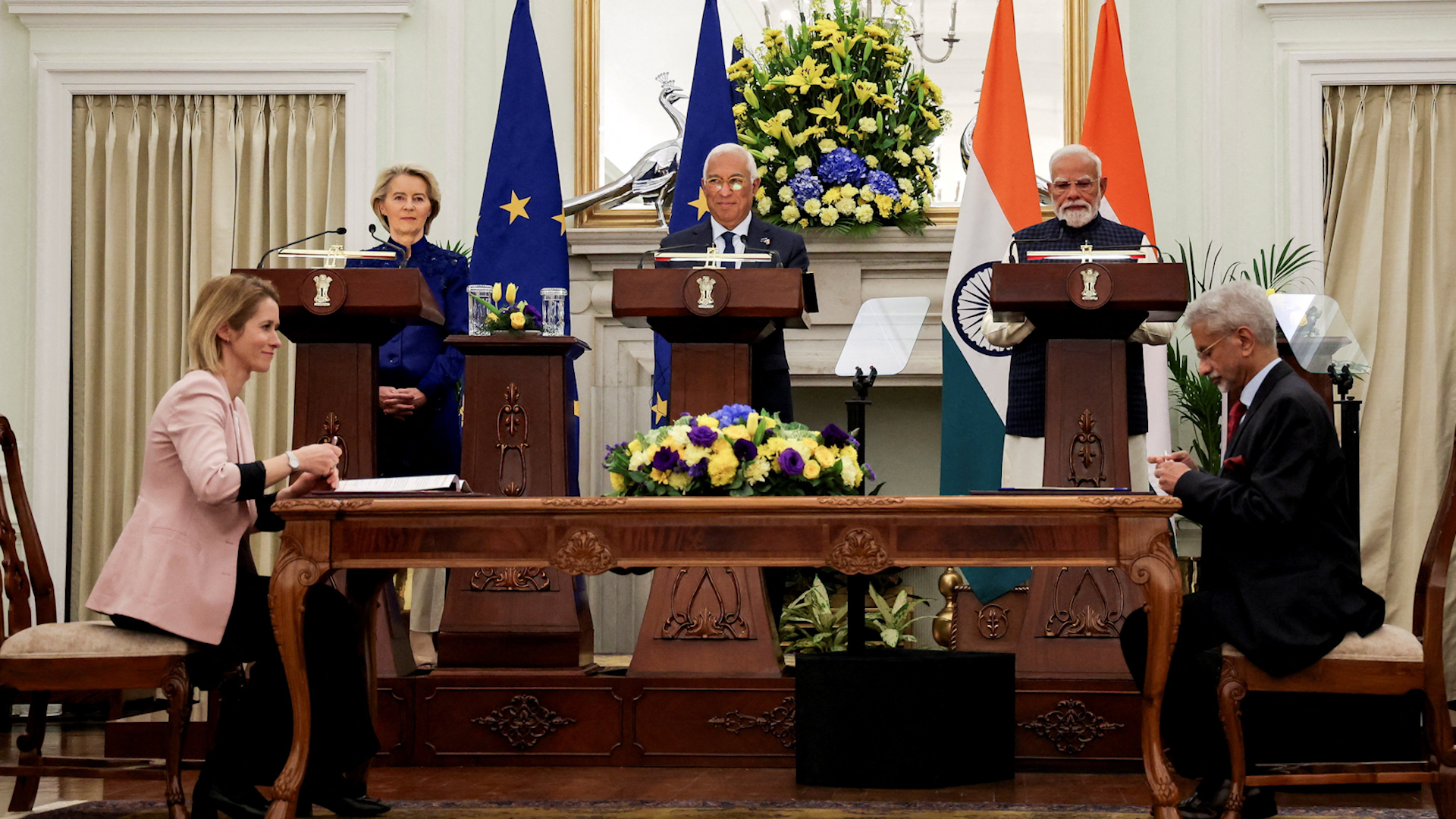 Ấn Độ, EU đạt thỏa thuận thương mại ‘khủng’ giữa thách thức từ ông Trump - Ảnh 1.