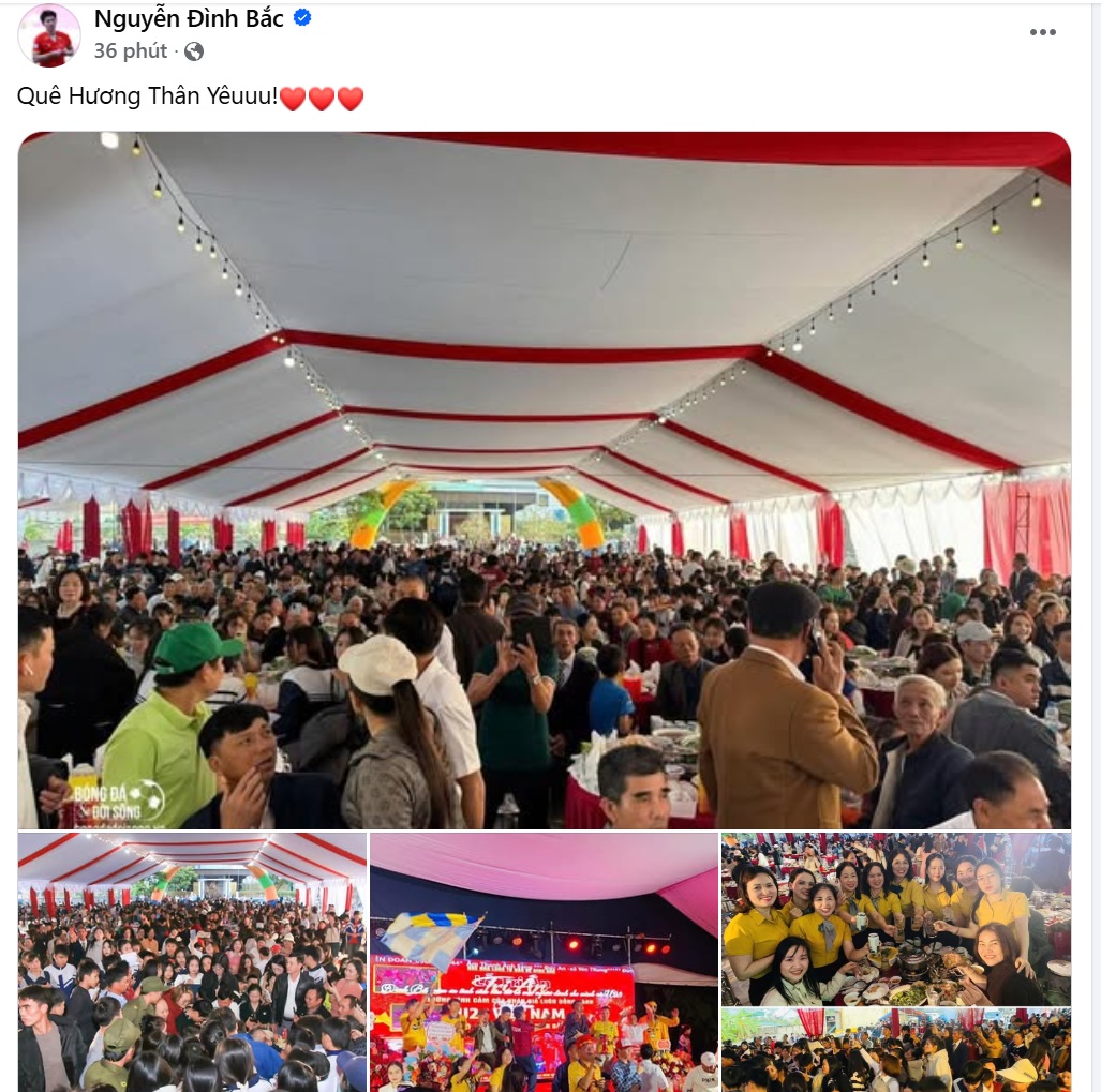 Nhà Đình Bắc mở cỗ vui như hội, 'Vua phá lưới châu Á' ký tặng mỏi tay - Ảnh 5. Nhà Đình Bắc mở cỗ vui như hội, 'Vua phá lưới châu Á' ký tặng mỏi tay - Ảnh 5.