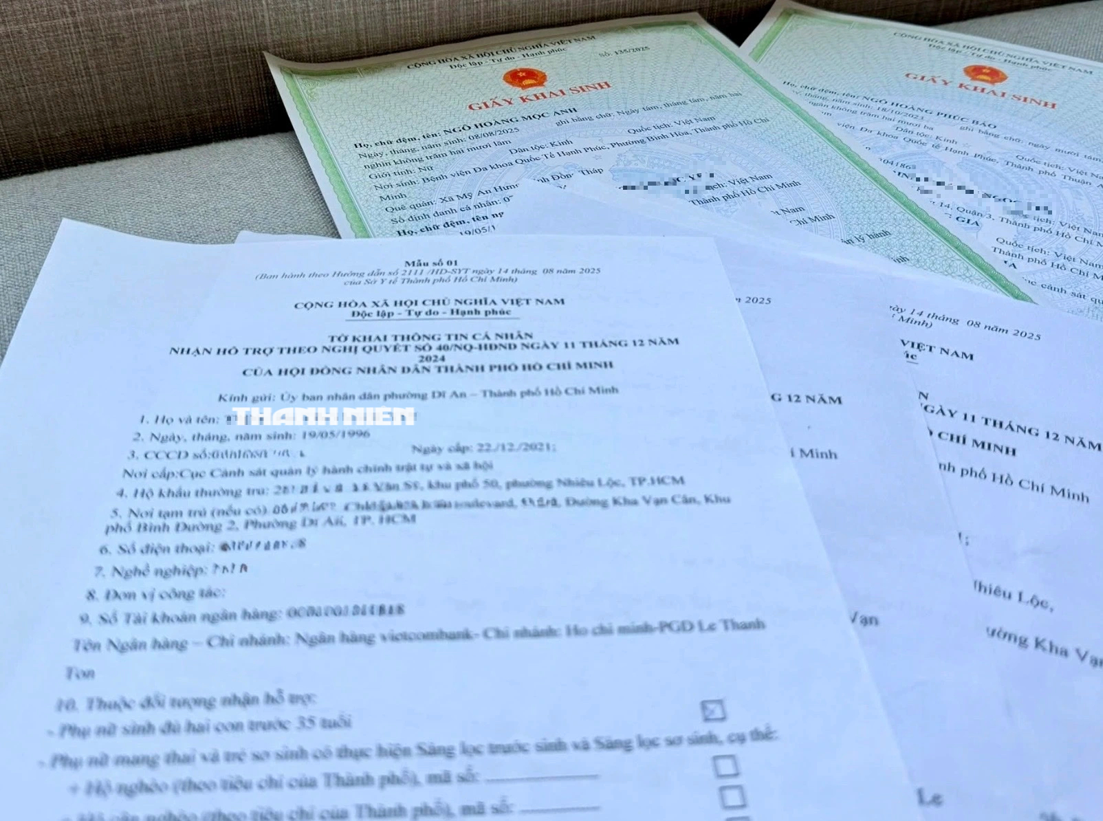 Thủ tục hưởng 5 triệu đồng hỗ trợ sinh đủ 2 con ở TP.HCM thế n&agrave;o?- Ảnh 1.