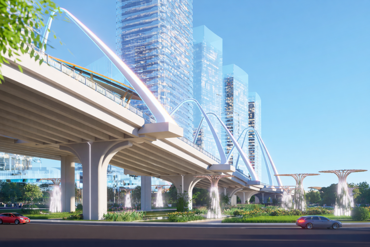 Khu Nam TP.HCM sắp có đường trên cao 'đẹp như mơ' nối thẳng vào trung tâm- Ảnh 5. Khu Nam TP.HCM sắp có đường trên cao 'đẹp như mơ' nối thẳng vào trung tâm- Ảnh 5.