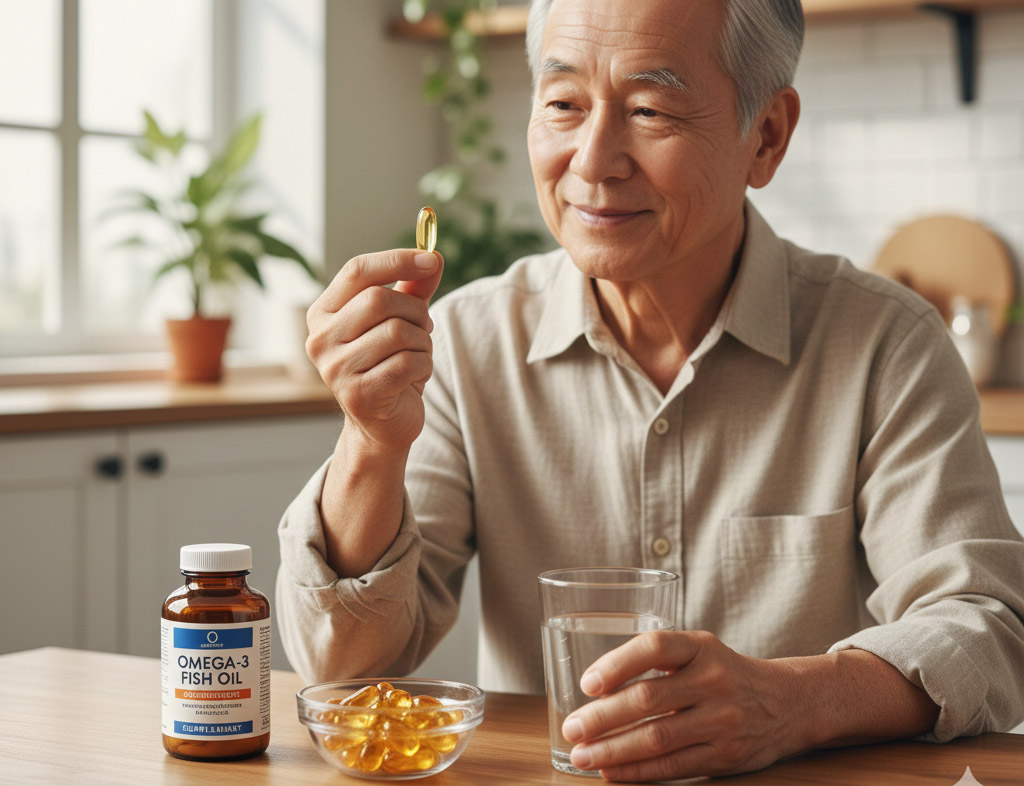 Mỗi Ngày 1 Viên Dầu Cá Omega-3: Tác Dụng Bất Ngờ Đối Với Người Lớn Tuổi- Ảnh 1.