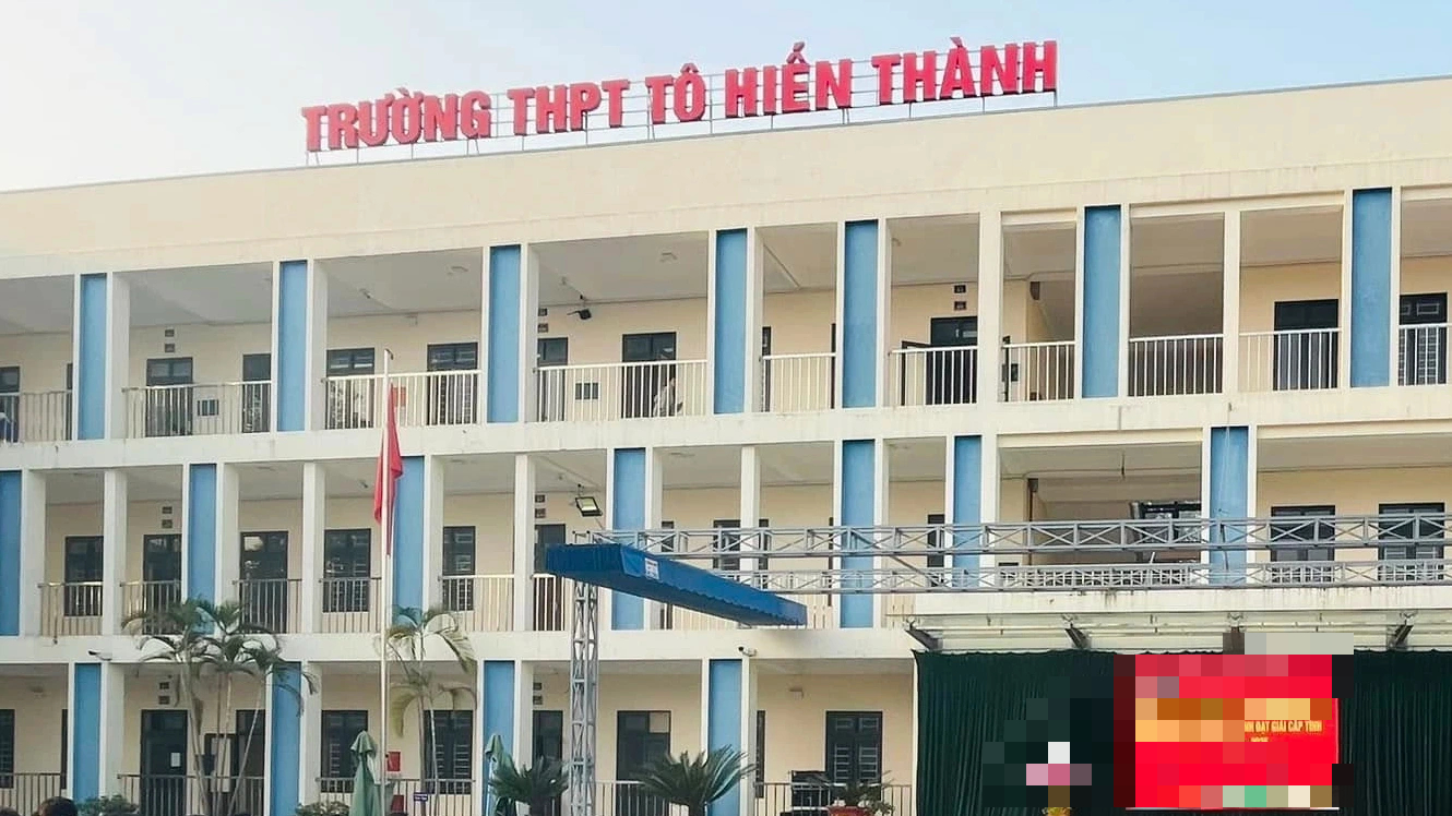 Vụ nghi vấn sửa điểm thi tại Trường THPT Tô Hiến Thành: Do lỗi kỹ thuật- Ảnh 1.