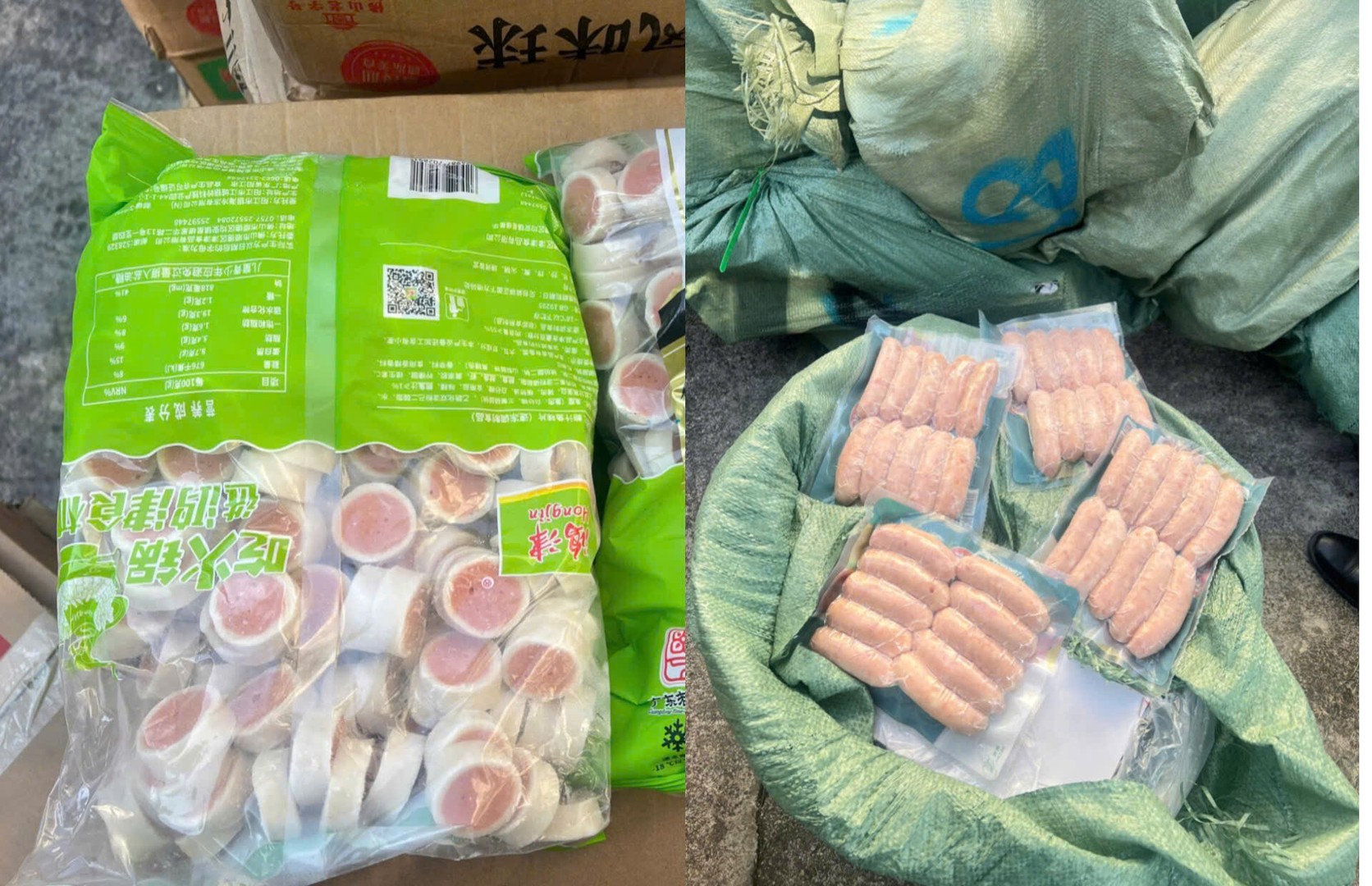 Bắt giữ gần 4 tấn thực phẩm không rõ nguồn tại Móng Cái chuẩn bị cho tết 2026 - Ảnh 1. Bắt giữ gần 4 tấn thực phẩm không rõ nguồn tại Móng Cái chuẩn bị cho tết 2026 - Ảnh 1.