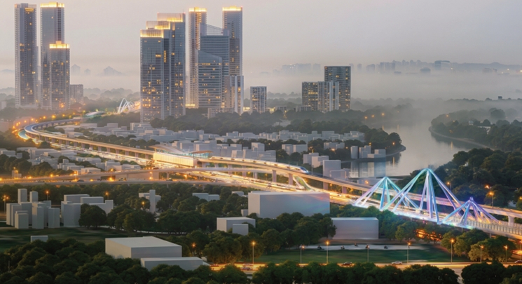 Khu Nam TP.HCM sắp có đường trên cao 'đẹp như mơ' nối thẳng vào trung tâm- Ảnh 2. Khu Nam TP.HCM sắp có đường trên cao 'đẹp như mơ' nối thẳng vào trung tâm- Ảnh 2.