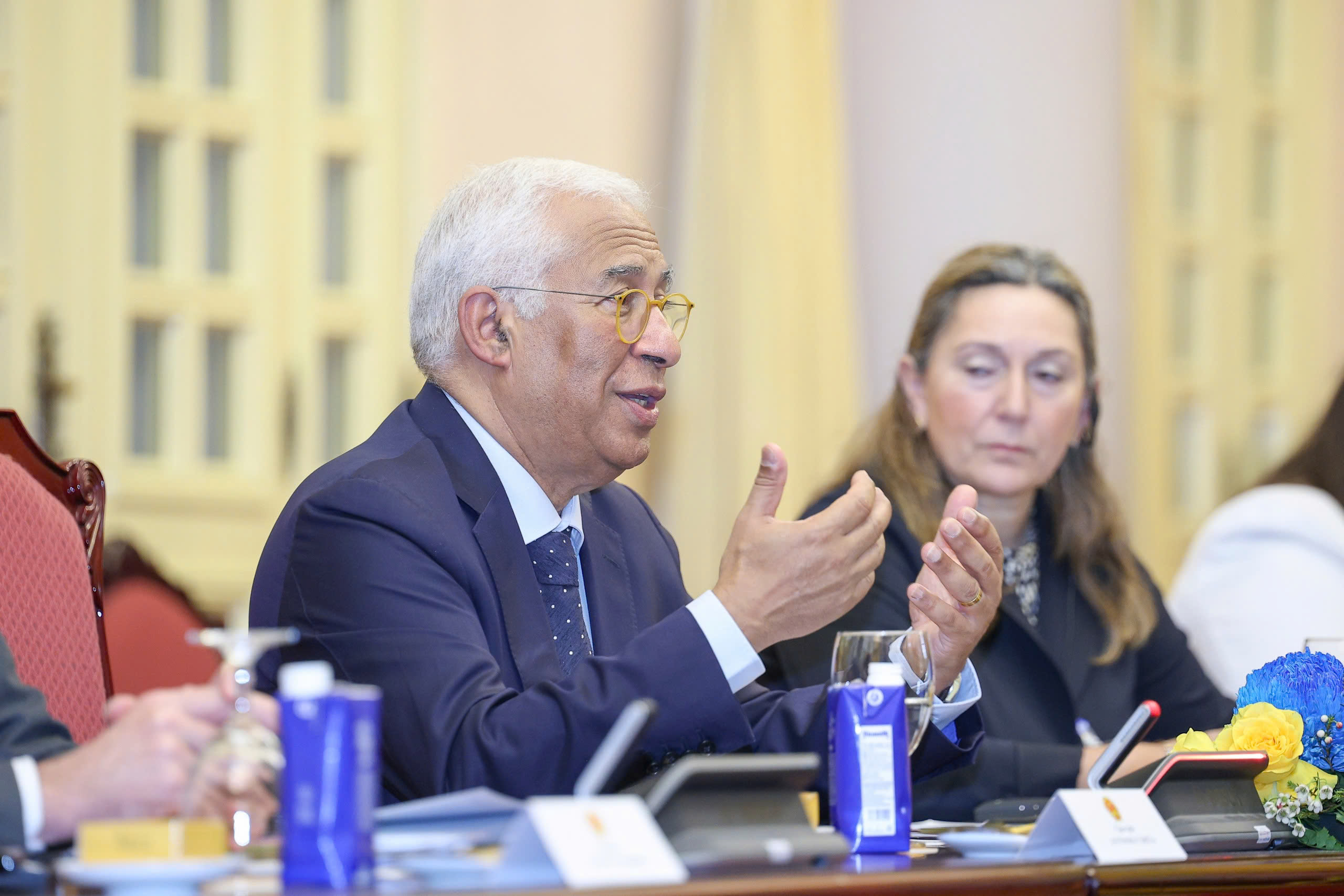 Chủ tịch nước Lương Cường chủ tr&igrave; lễ đ&oacute;n ch&iacute;nh thức Chủ tịch Hội đồng ch&acirc;u &Acirc;u- Ảnh 5.