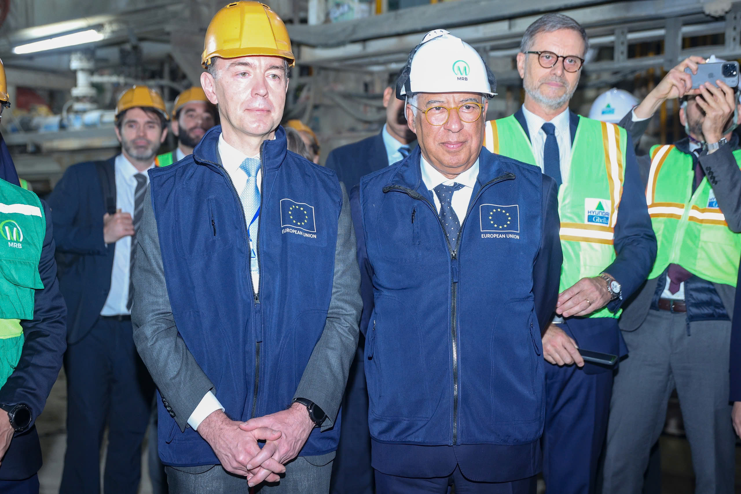 Chủ tịch Hội đồng châu Âu thăm dự án metro số 3 Hà Nội - Ảnh 6.