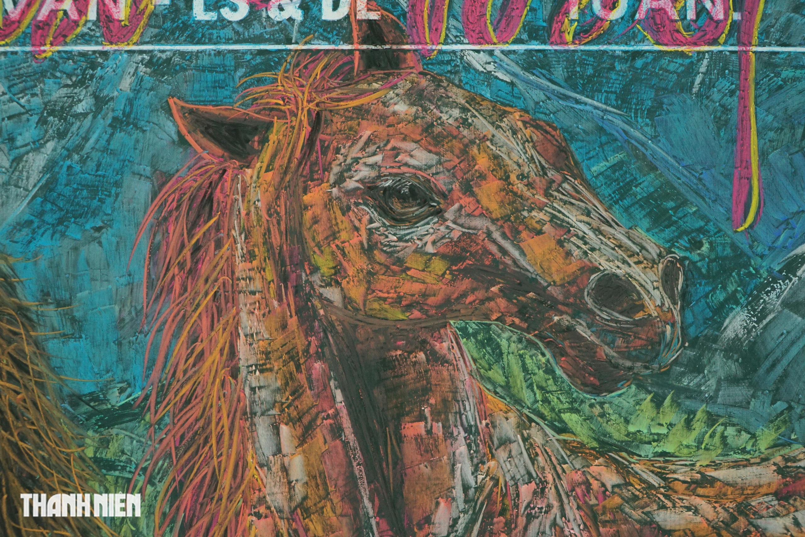 C&ocirc; gi&aacute;o vẽ tranh linh vật ngựa bằng phấn tr&ecirc;n bảng đen g&acirc;y &lsquo;sốt&rsquo; mạng x&atilde; hội - Ảnh 6.