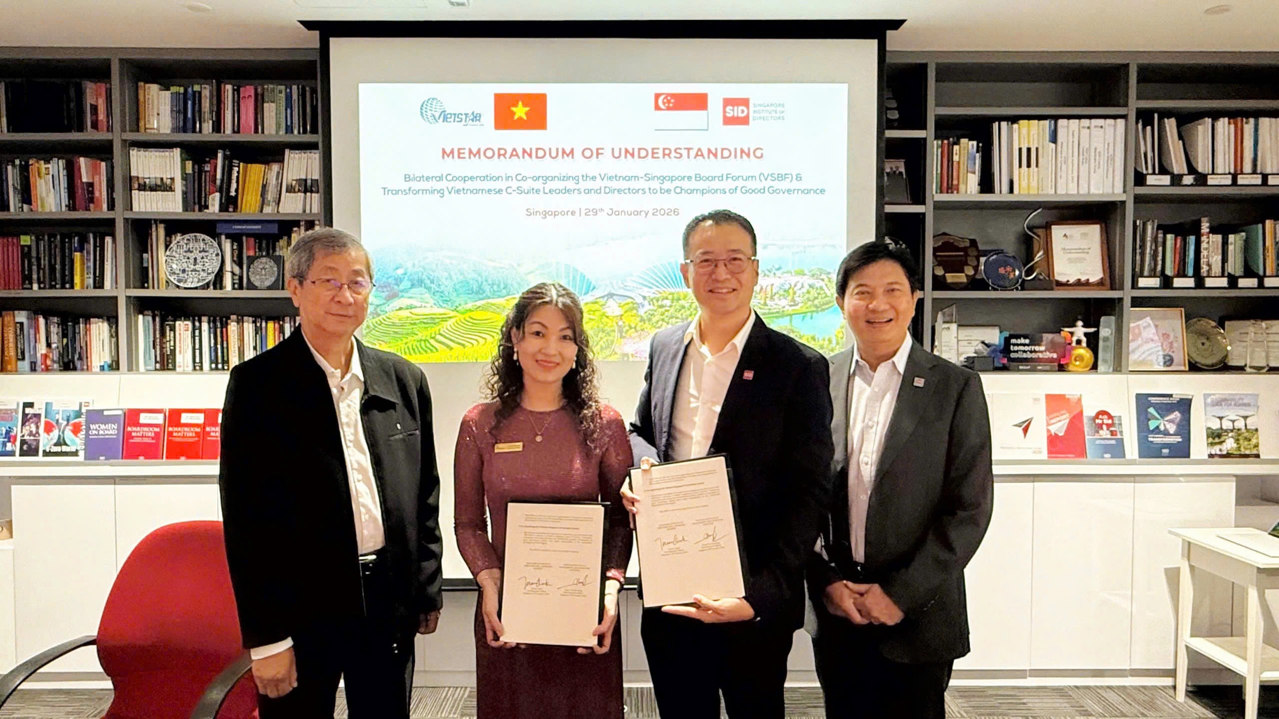 Sắp diễn ra Diễn đàn Quản trị Cấp cao Việt Nam – Singapore (VSBF)- Ảnh 1.