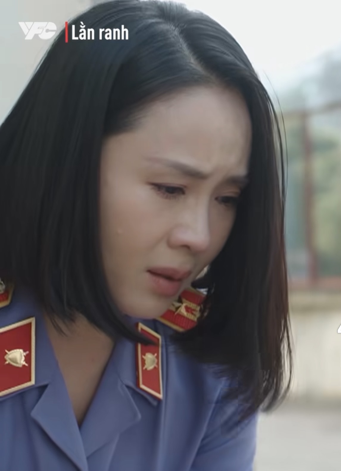 Diễn xuất gây tranh cãi của Hồng Diễm và Mạnh Trường trong phim Lằn ranh 2026 - Ảnh 1.