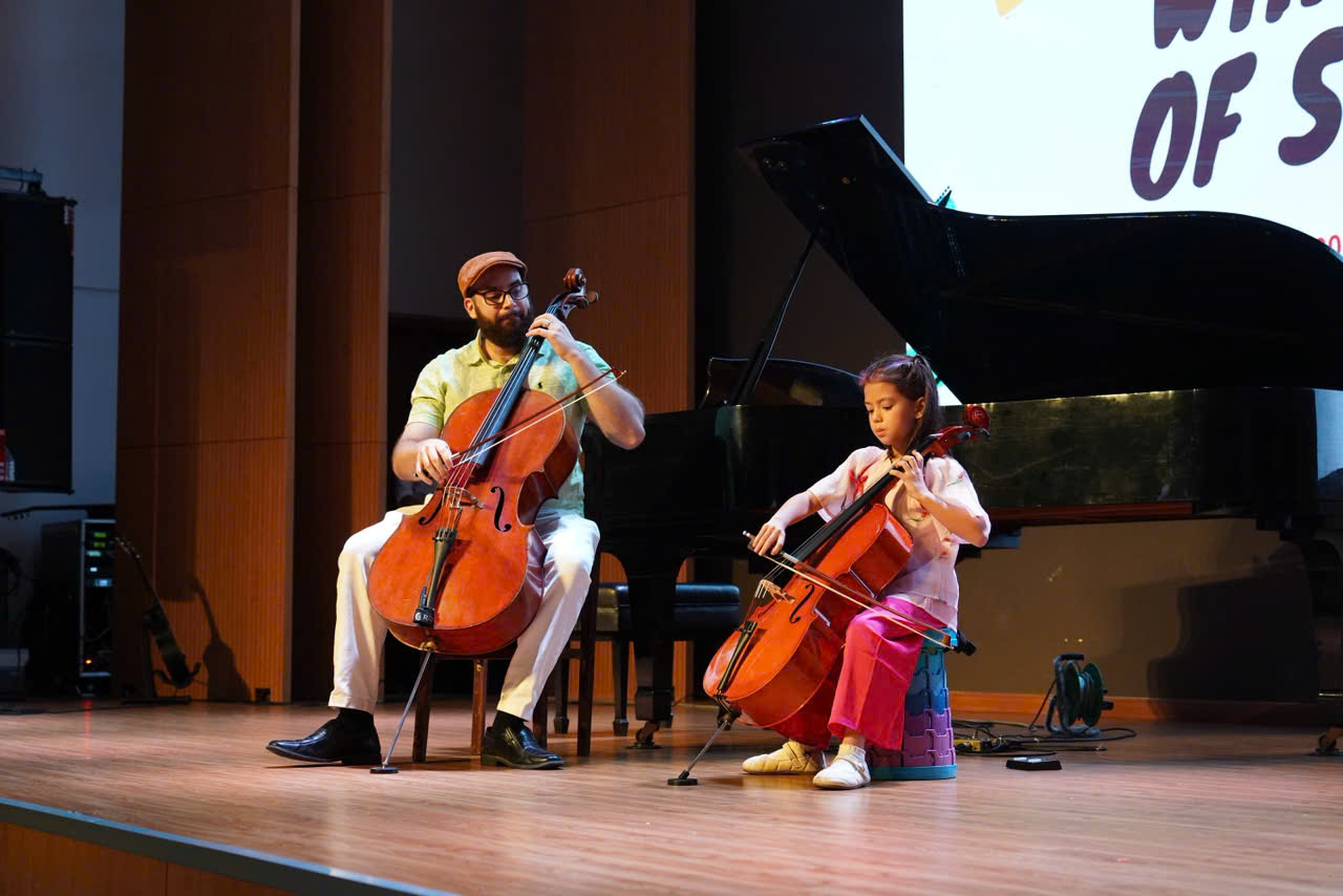 Trước tết, nhiều ng&agrave;y hội nghệ thuật lấp l&aacute;nh của học sinh, sinh vi&ecirc;n TP.HCM- Ảnh 9.