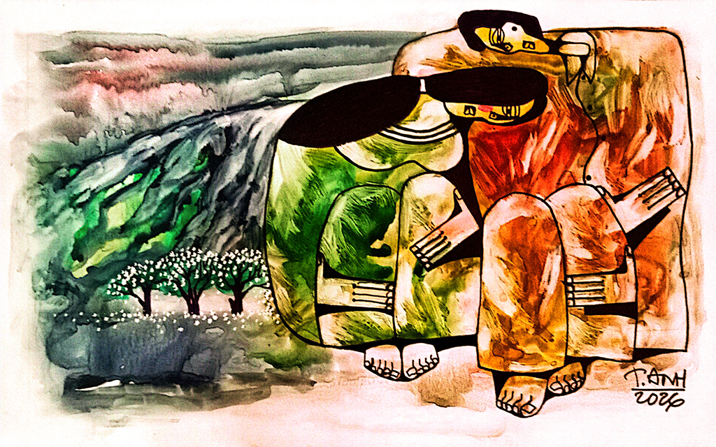 Hoa lê trắng bên bờ Sầu Vắng - Truyện ngắn của Dương Bình Nguyên - Ảnh 1. Hoa lê trắng bên bờ Sầu Vắng - Truyện ngắn của Dương Bình Nguyên - Ảnh 1.