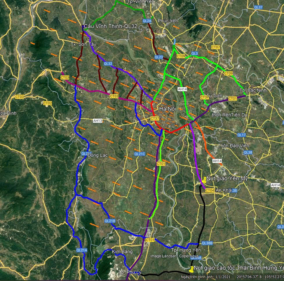 Trưa 4.1, Hà Nội cấm xe tải trên 10 tấn đi vào Vành đai 3 trên cao- Ảnh 1.
