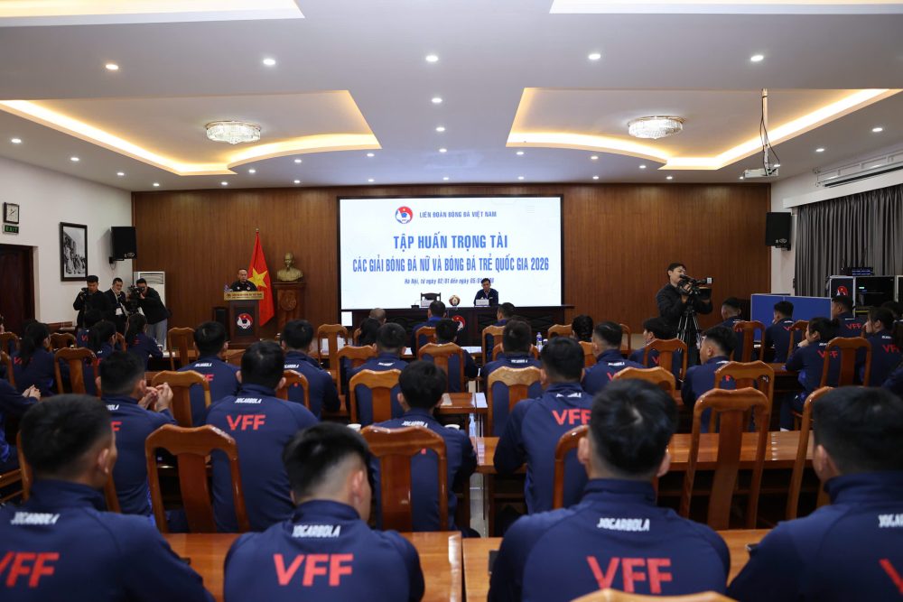 VFF tổ chức tập huấn đặc biệt, 65/66 trọng tài Việt Nam đạt chuẩn thể lực- Ảnh 13. VFF tổ chức tập huấn đặc biệt, 65/66 trọng tài Việt Nam đạt chuẩn thể lực- Ảnh 13.