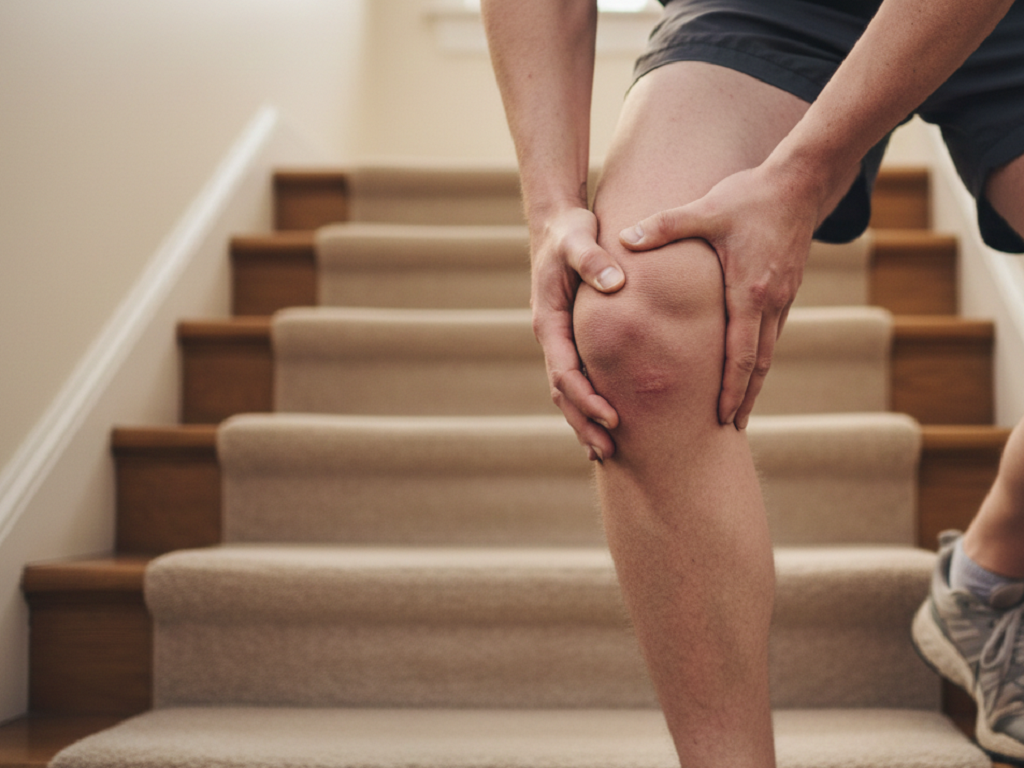 Bước Xuống Cầu Thang Nhiều Có Hại Khớp Gối Không? Bước Xuống Cầu Thang Nhiều Có Hại Khớp Gối Hơn Bước Lên ? - Ảnh 2.