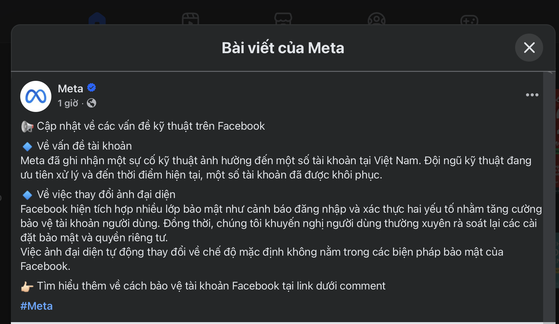 Facebook nói gì về việc loạt Fanpage ở Việt Nam bị 'bay màu' - Ảnh 1.