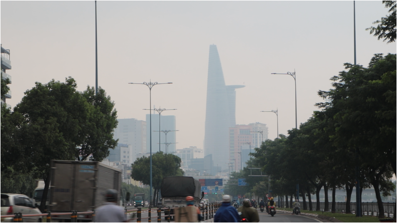 &Ocirc; nhiễm kh&ocirc;ng kh&iacute; bao tr&ugrave;m TP.HCM những ng&agrave;y đầu năm 2026  - Ảnh 3.