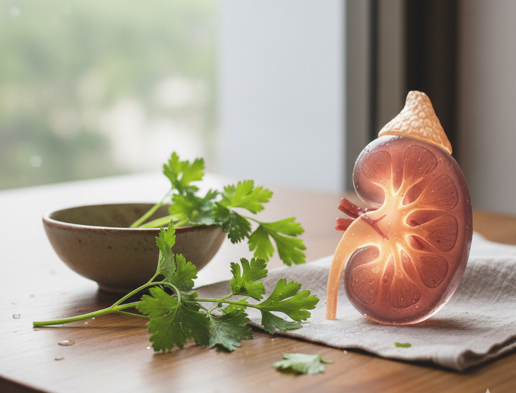 Thận Yếu: Uống Nước Rau Mùi Tây Liệu Có Tốt? - Ảnh 1.