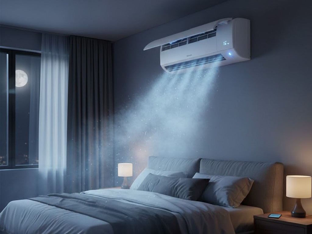 Ngủ Máy Lạnh: Hô Hấp Và Xoang Bắt Đầu Bị Ảnh Hưởng Từ Mức Nhiệt Nào ? - Ảnh 1.