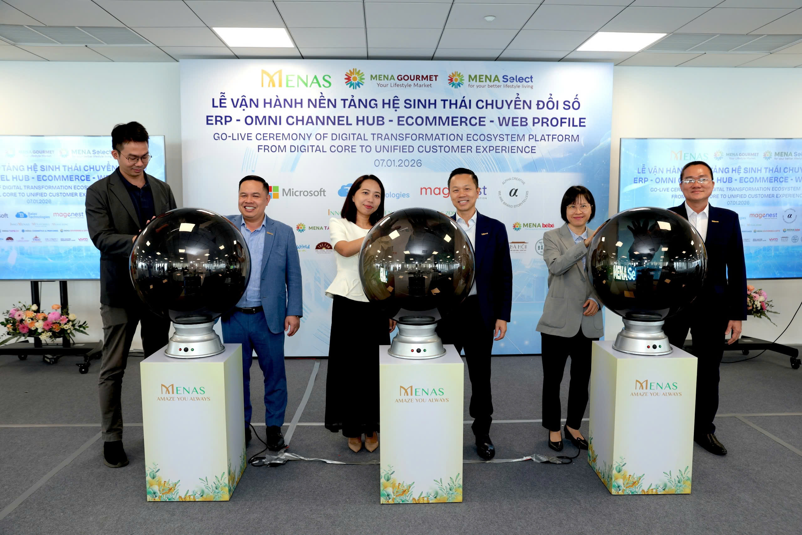 Menas Group vận hành hệ sinh thái số đa ngành - Ảnh 1.