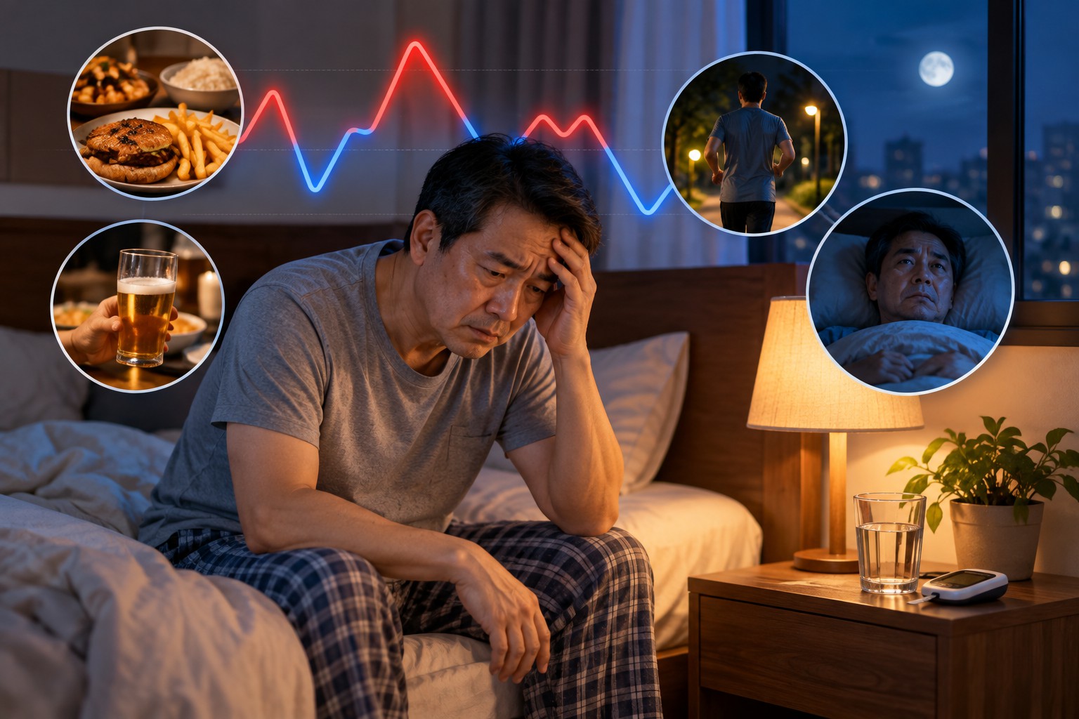 Đường huyết ban đêm thất thường: Chuyên gia lưu ý 4 nguyên nhân dễ mắc - Ảnh 2.