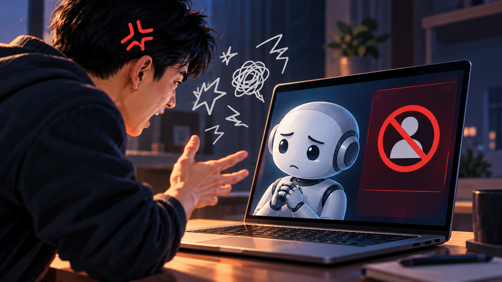 Người dùng có nguy cơ bị khóa tài khoản nếu liên tục xúc phạm AI - Ảnh 1.