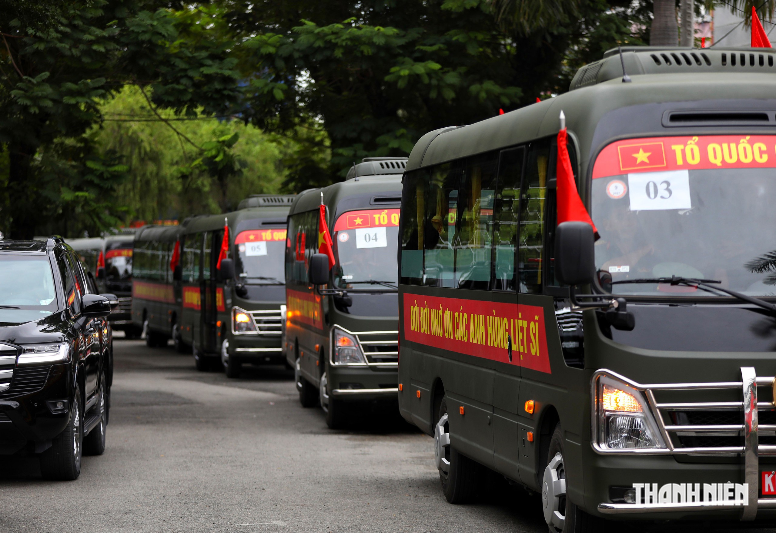 Lộ trình đoàn xe đưa 731 hài cốt liệt sĩ về Nghĩa trang liệt sĩ TP.HCM- Ảnh 2.