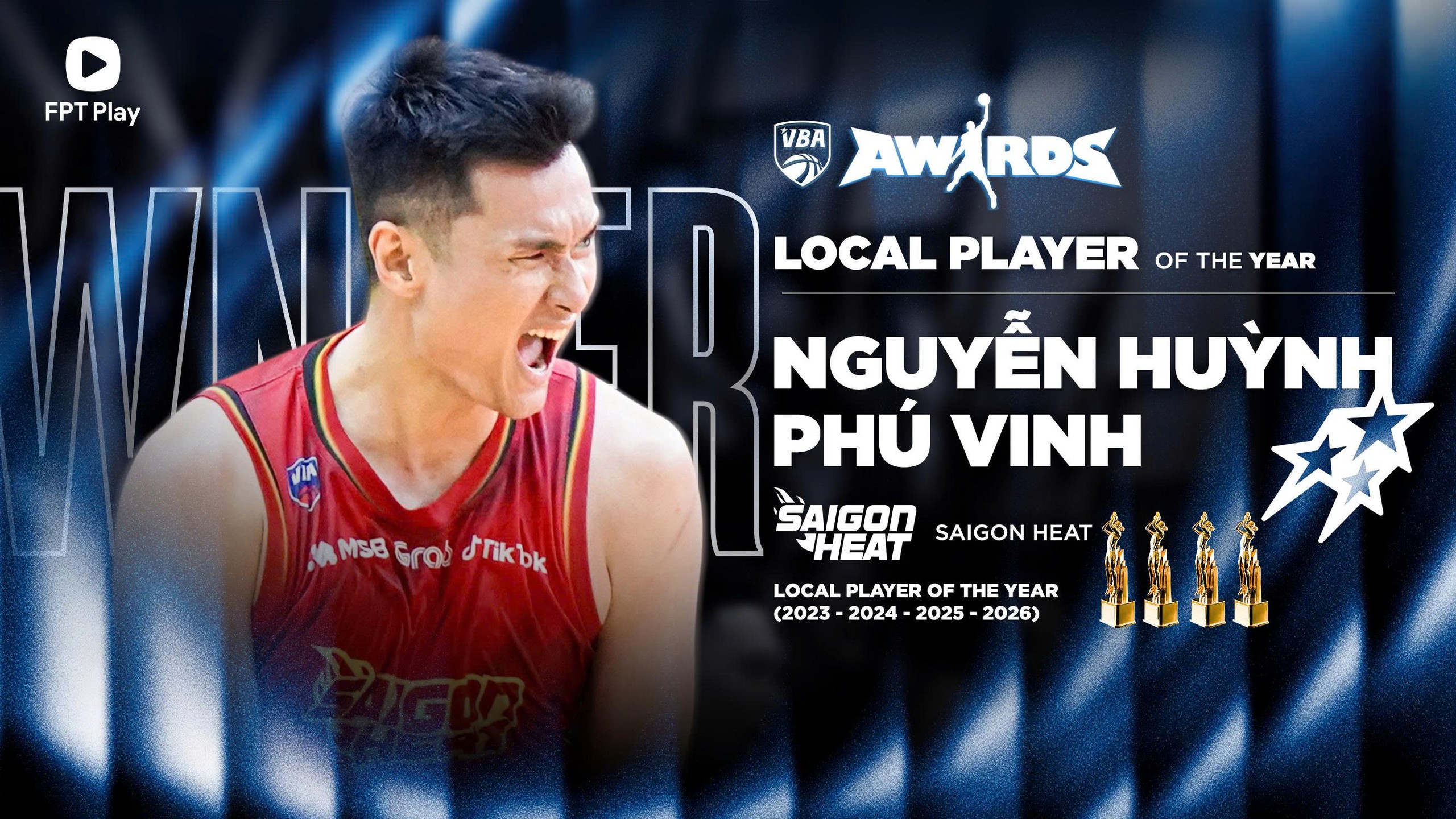 Hanoi Buffaloes thắng lớn tại VBA Awards 2026, AJ Bramah thâu tóm 3 giải thưởng - Ảnh 4.
