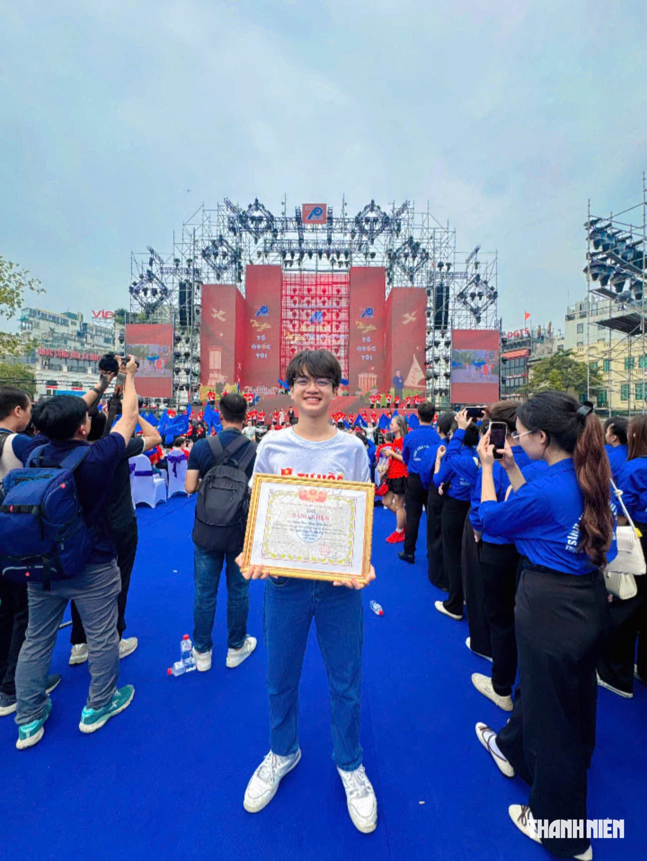 Đại nhạc hội kỷ niệm 70 năm Ngày truyền thống Hội LHTN VN sẵn sàng trước giờ diễn- Ảnh 12.